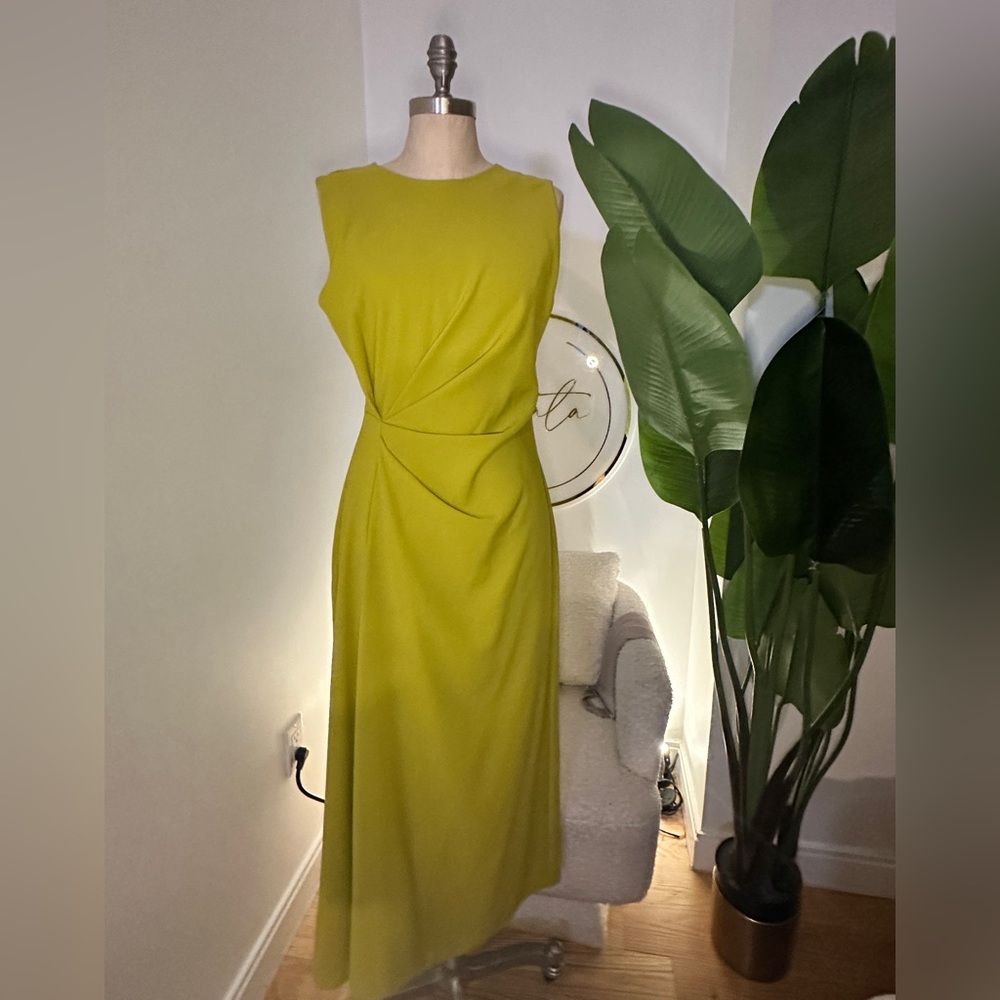 Yellow Sleeveless Dress